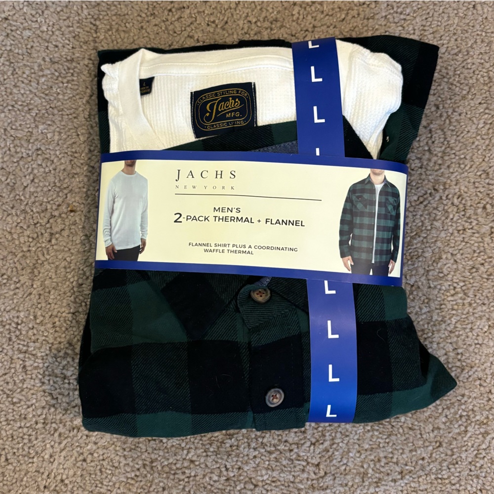 Jach’s Thermal and Flannel Shirt